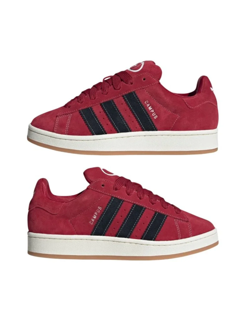 adidas Originals Campus 00s – Size 9 Men Sneakers Red Black Gum JI3165 NEW